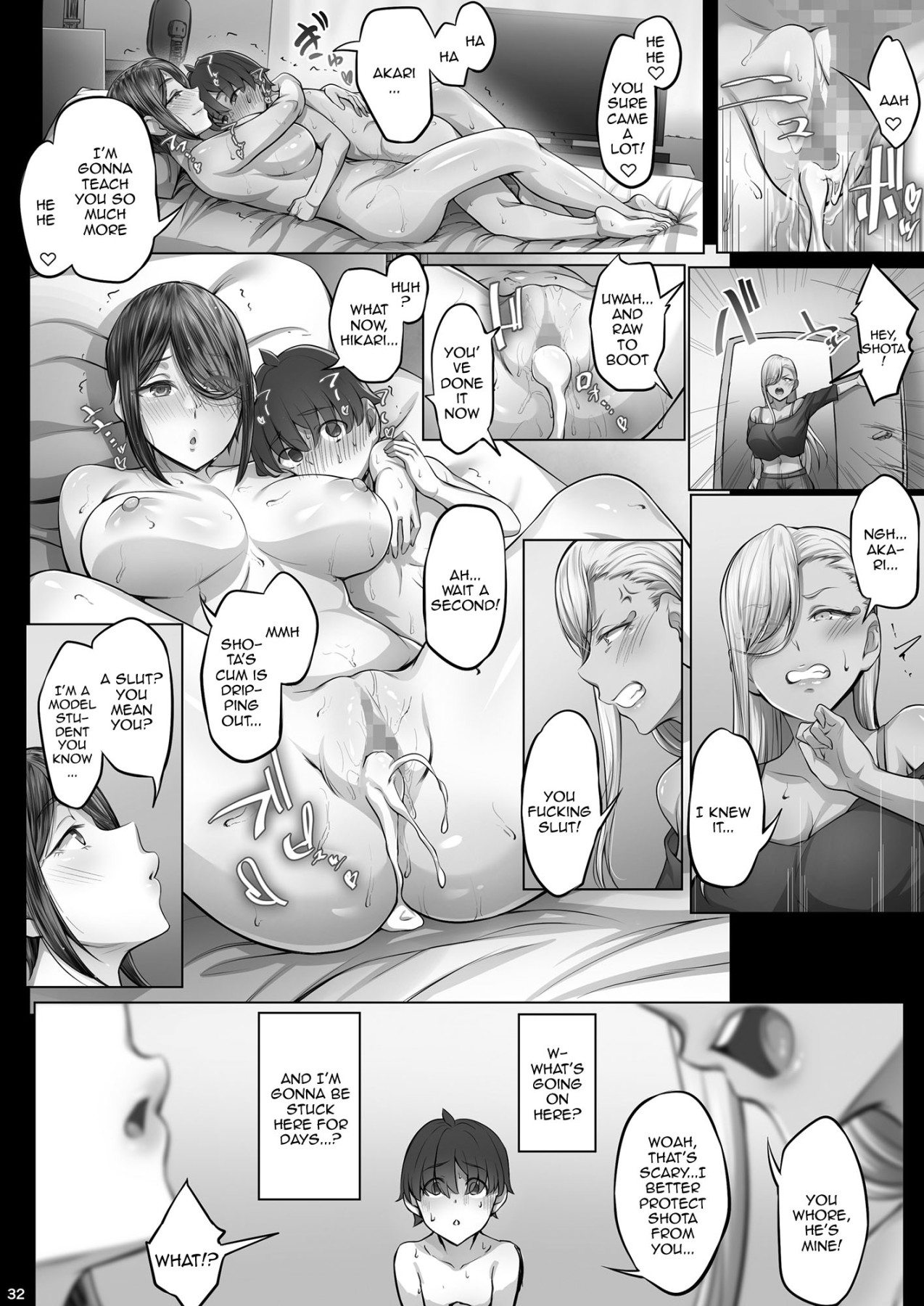 Hentai Manga Comic-Temptation of the Anegasaki Sisters-Read-30
